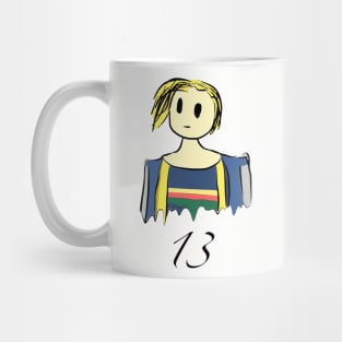 13th doctor cartoon Mug